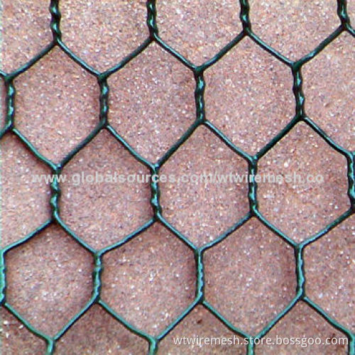 PVC Hexagonal wire mesh, long lifespan and durable